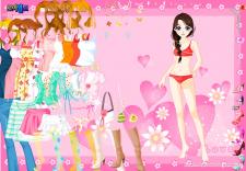 Kolorowa dziewczynka