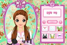 Ubieranie przed lustrem