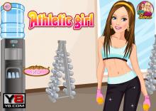 Wysportowana dziewczyna