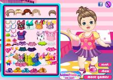 Dziewczynka z zabawkami