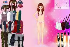 Mała kolorowa dziewczynka