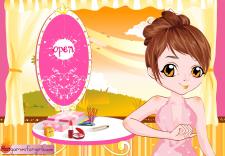 Kobieta przed lustrem