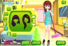 Porządki w pokoju Natalii