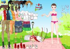 Walentynkowa ubieranka