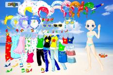 Dress up summer girls