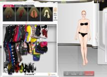 Rockowo-punkowa dziewczyna