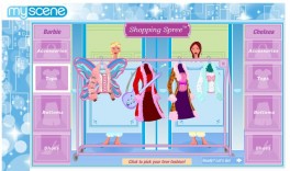 Barbie w przymierzalni