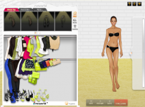 Neonowy żółto-zielony