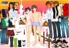 Romantyczny zimowy dzień