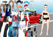 Dress up disco wommen