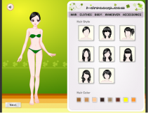 Dziewczynka koniczynka