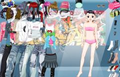 Oświetlona reflektorami