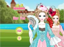 Klasyczna dama z pałacu