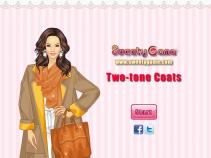 Dwukolorowe płaszcze