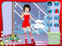 Nastolatka na święta