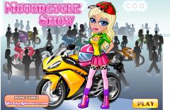 Motor i motocyklistka