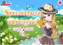 Ślicznotka na pikniku