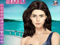 Realistyczny makijaż Beren Saat