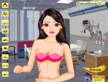 Nieprzeciętnej urody pielęgniarka