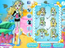 Lagoona na niebiesko