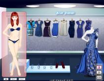 W niebieskich odcieniach