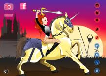 Wojowniczka na koniu