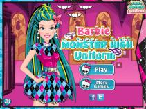Barbie w stroju Monster High