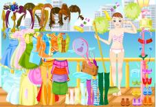 Nastolatka na wakacjach