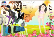 Ubieranka z okrzykiem radości