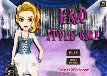 Dziewczyna Emo