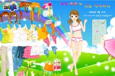 Kolorowa letnia ubieranka