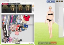 Garderoba fanki kwiatków