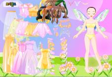 Wróżka z kwiatkami