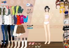 Ubierz kolorową nastolatkę