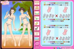 Najlepsze przyjaciółki na plaży