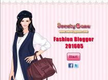 Modowa blogerka na wiosnę