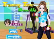 Dziewczyna na siłowni