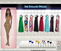 Sukienki na ramieniu