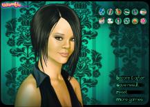 Ubierz i umaluj Rihannę