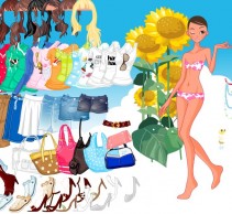 Ubieranka ze słonecznikiem