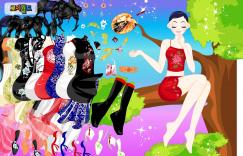 Dziewczyna na drzewie